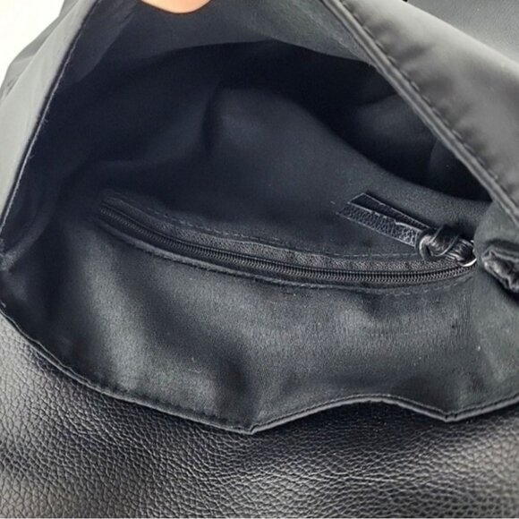 Botkier Trigger Backpack Black Nylon Multi Functional Adjustable Shoulder Straps - Picture 11 of 15